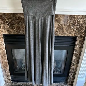 Gray tube top dress or skirt!
